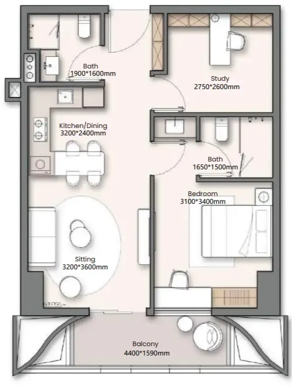 YIGO Development Yigo 26 floor plan