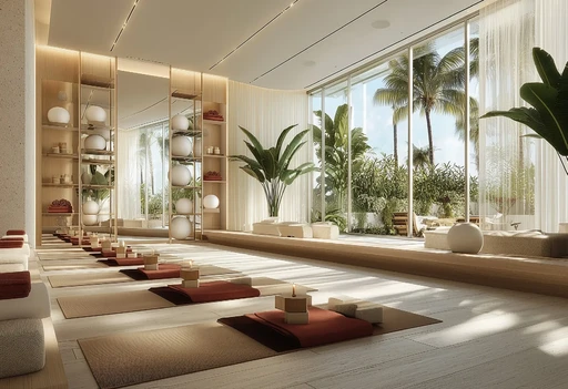 Yoga and Movement Studio amenity image at Soma Residences