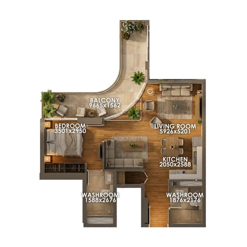 Zenith Group Zenith D1 floor plan