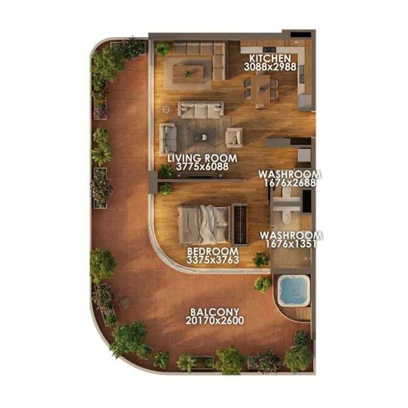 Zenith Group Zenith D1 floor plan