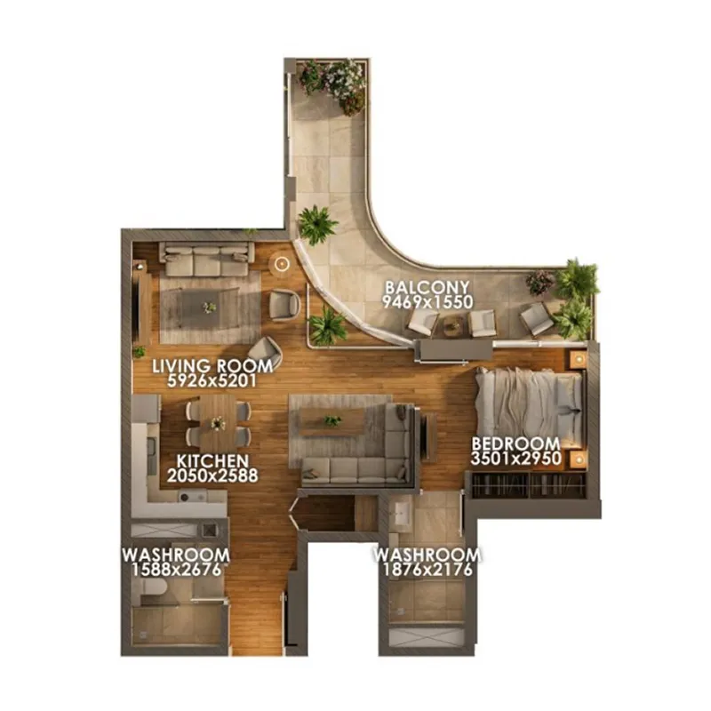 Zenith Group Zenith D1 floor plan