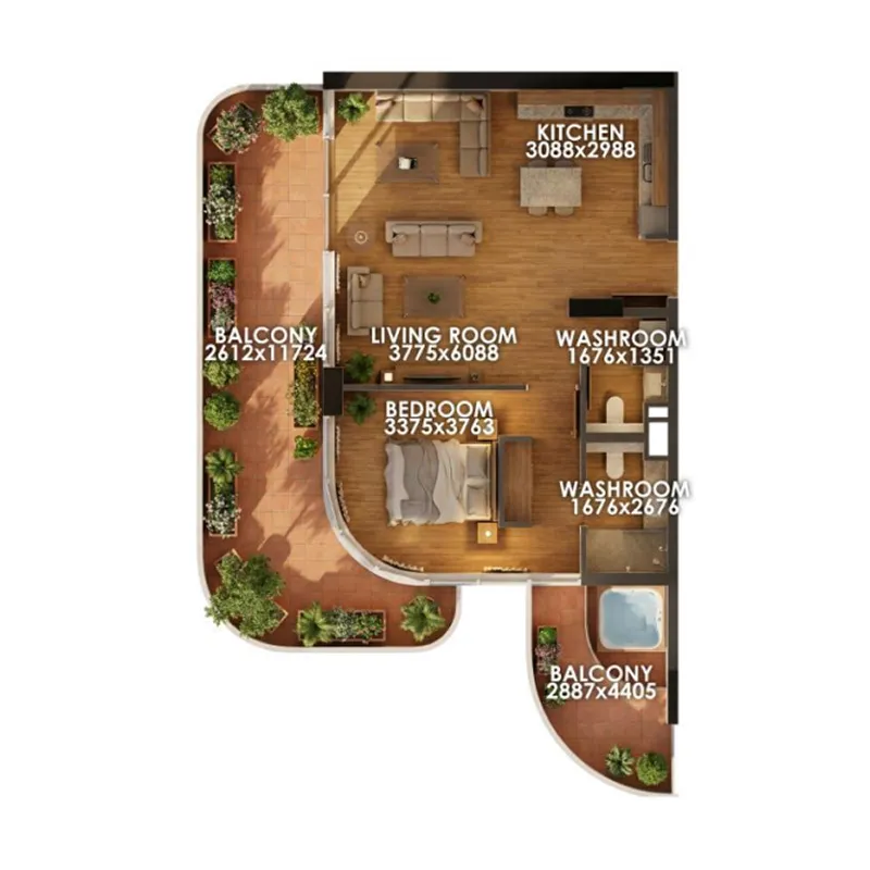 Zenith Group Zenith D1 floor plan