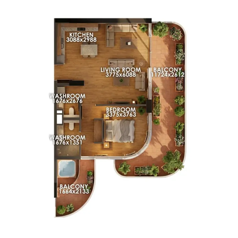 Zenith Group Zenith D1 floor plan