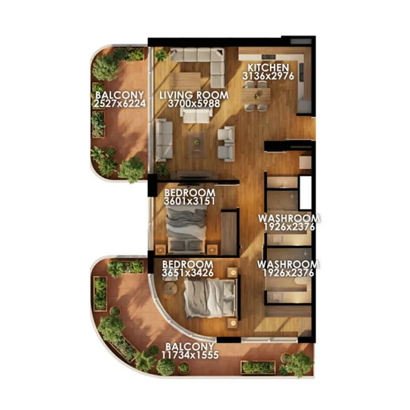 Zenith Group Zenith D1 floor plan