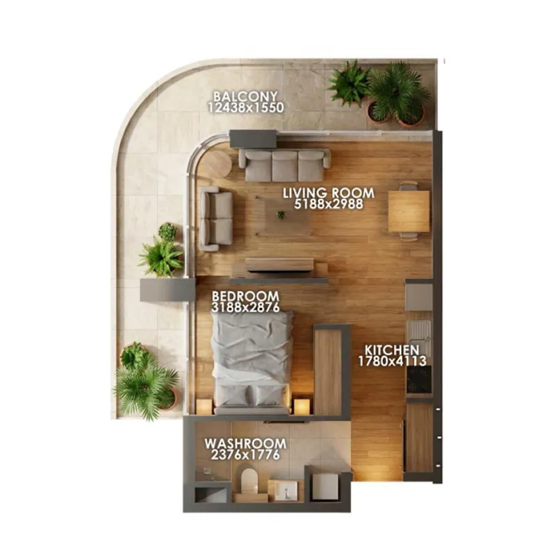 Zenith Group Zenith D1 floor plan