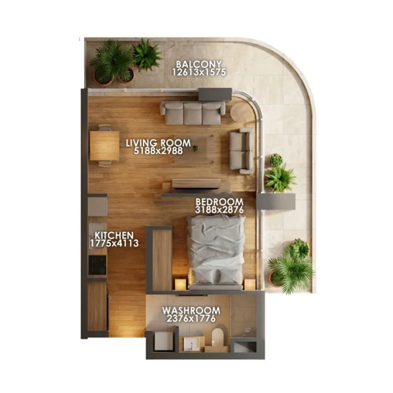Zenith Group Zenith D1 floor plan