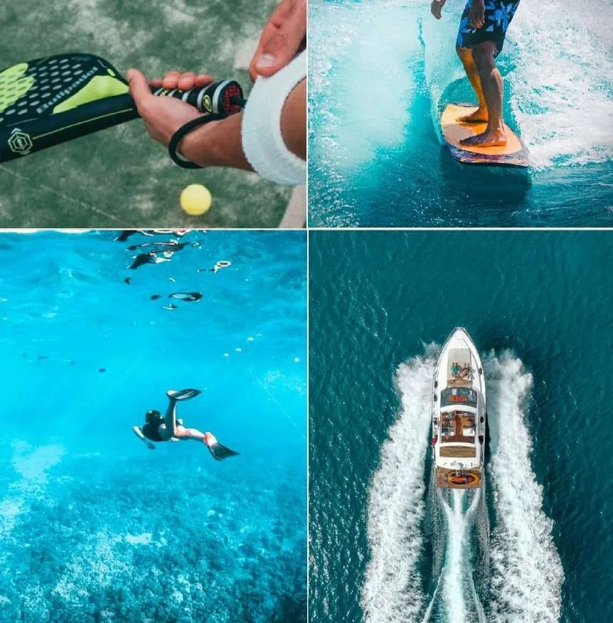 Activities amenity image at Zuha Island