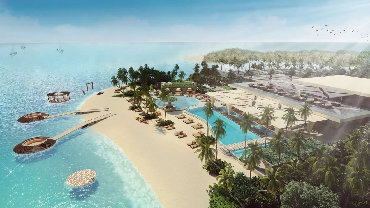 Beach Club amenity image at Zuha Island
