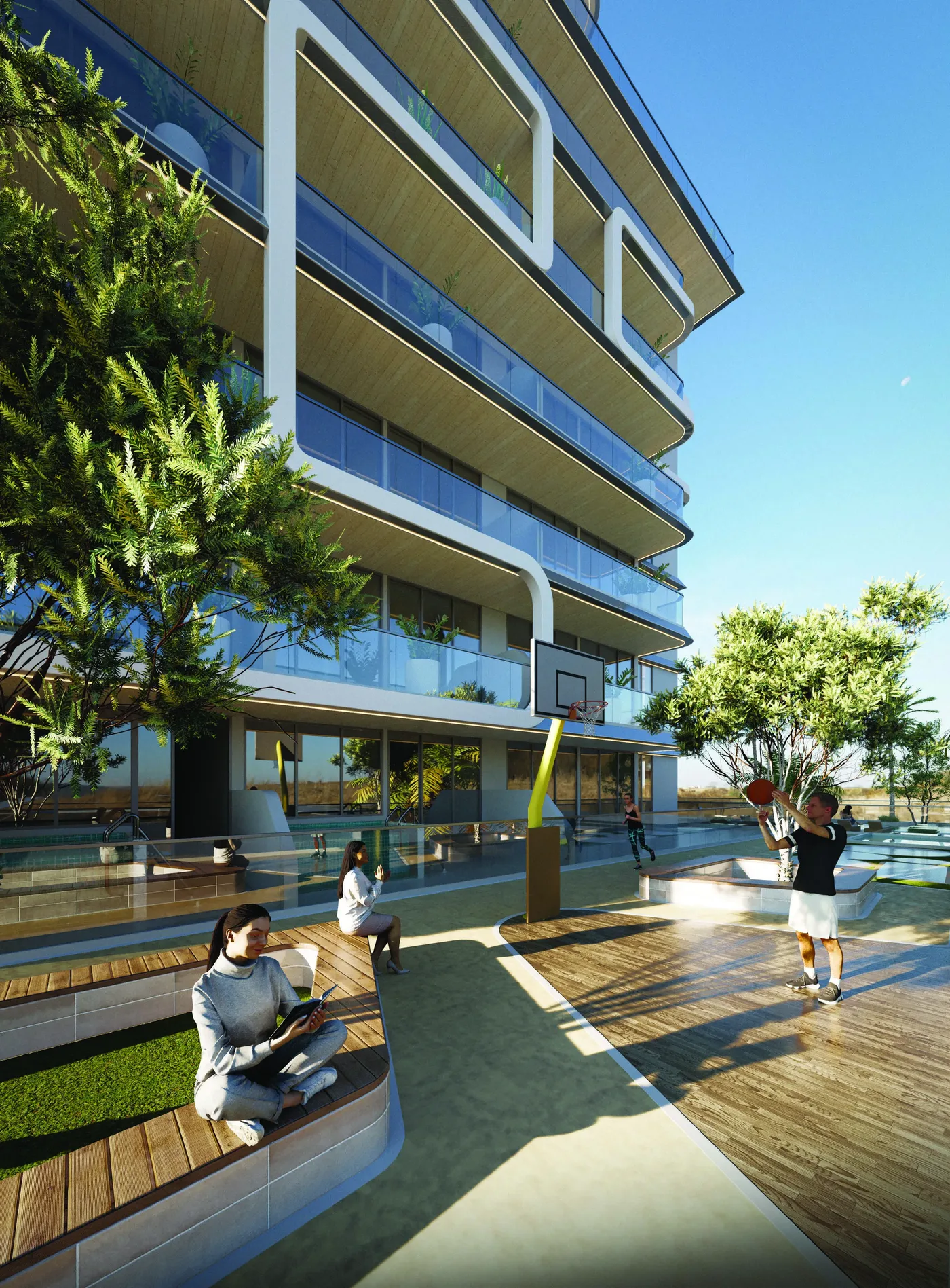 Outdoor Sitting Areas amenity image at Zyra Hills