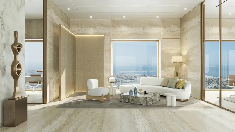 Interior at AHS Tower in DIFC (Dubai International Financial Center) Dubai