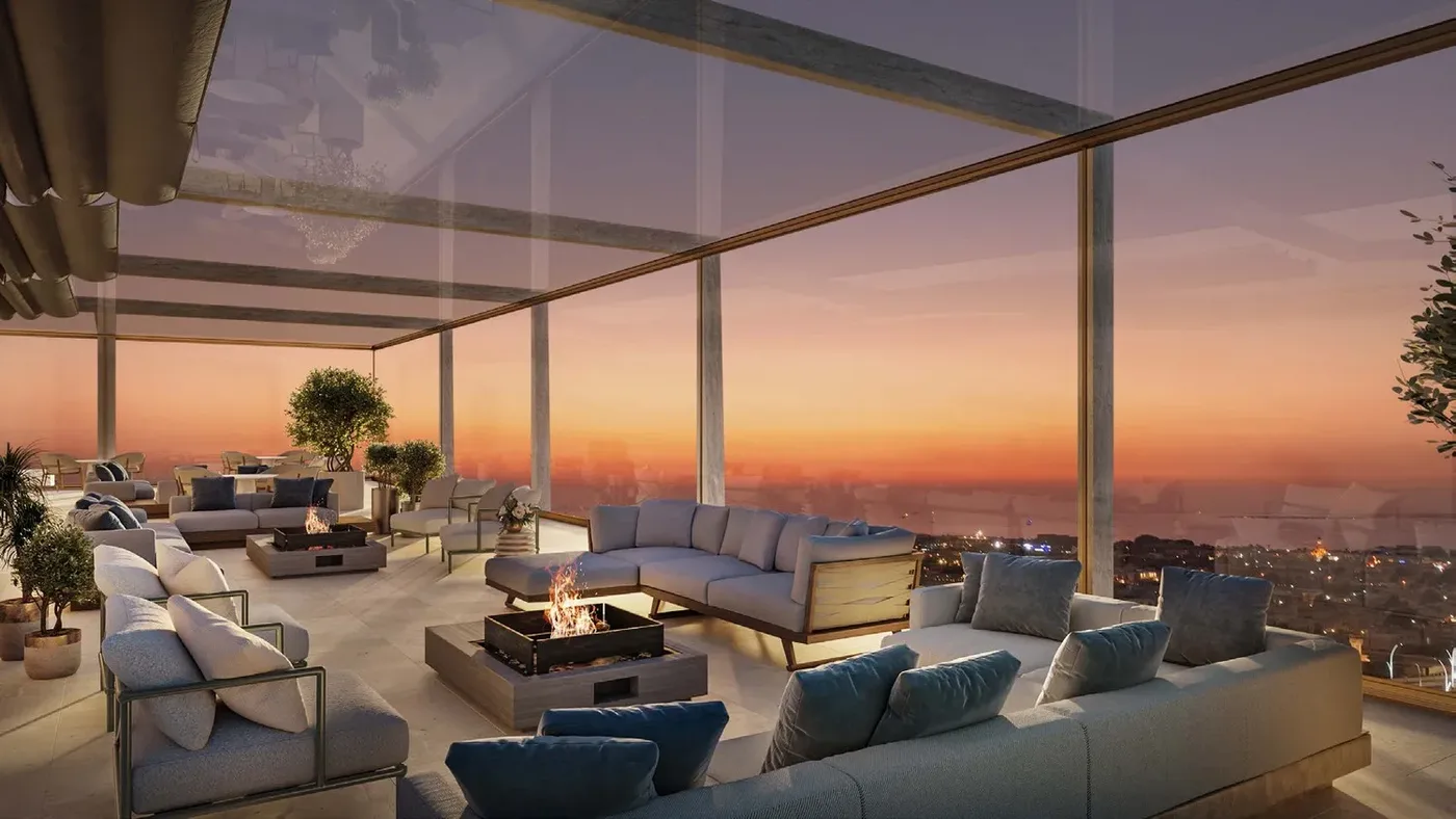 The Society Private Lounge amenity image at AHS Tower