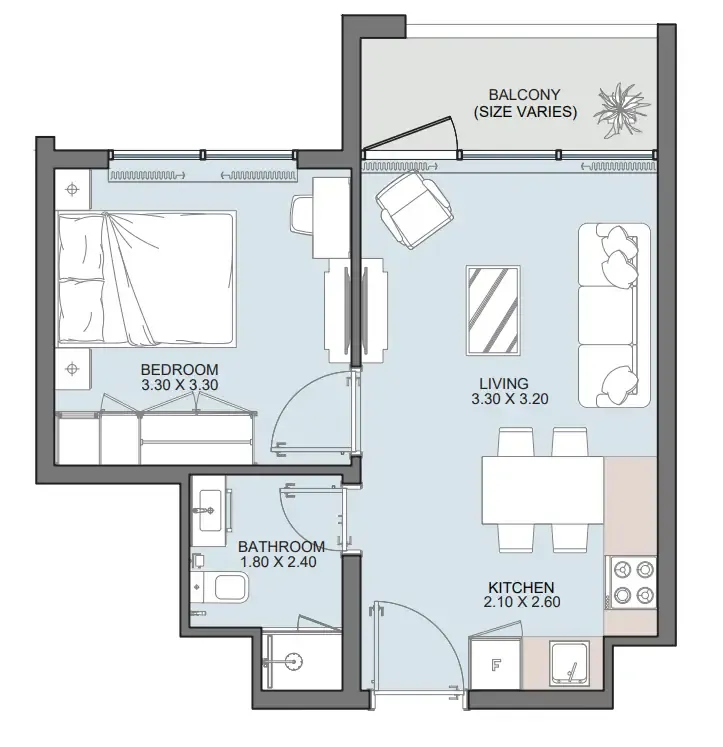 Reportage Properties Alba Tower floor plan