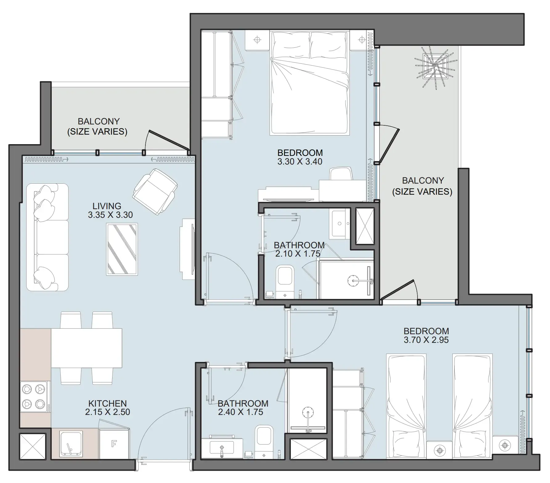 Reportage Properties Alba Tower floor plan