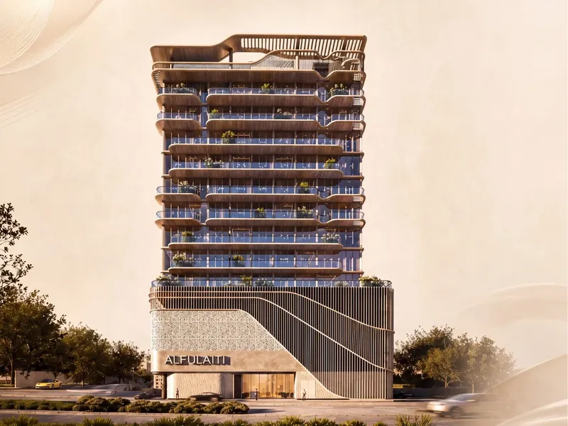 Exterior at Alfulaiti Residence in Dubai Land Residence Complex Dubai