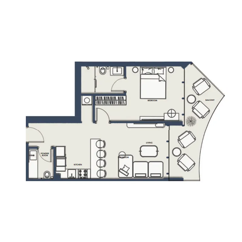 Citi Developers Amra Residences floor plan