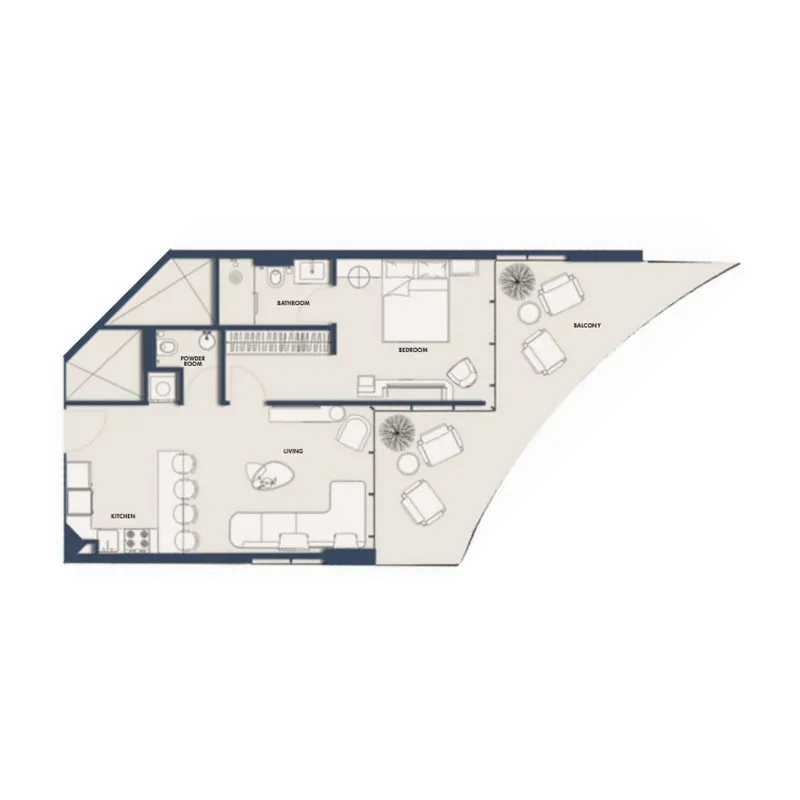 Citi Developers Amra Residences floor plan