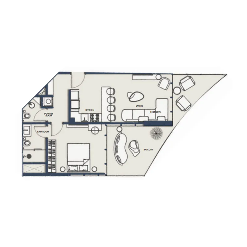 Citi Developers Amra Residences floor plan
