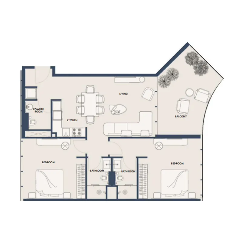 Citi Developers Amra Residences floor plan