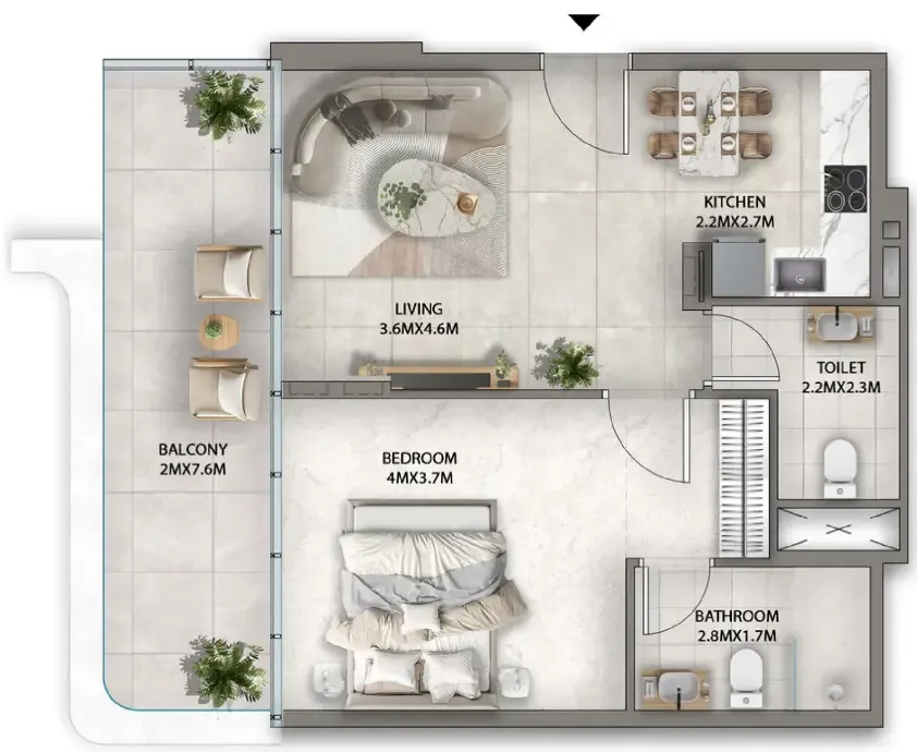 Karma Developers Antalya floor plan