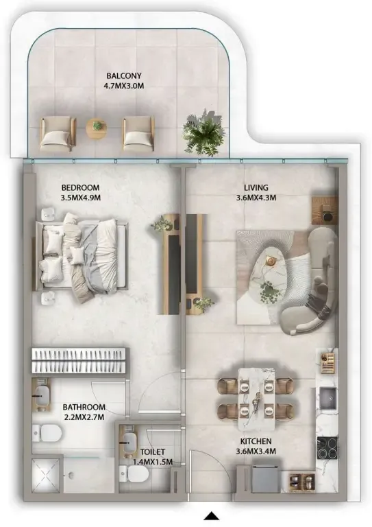 Karma Developers Antalya floor plan