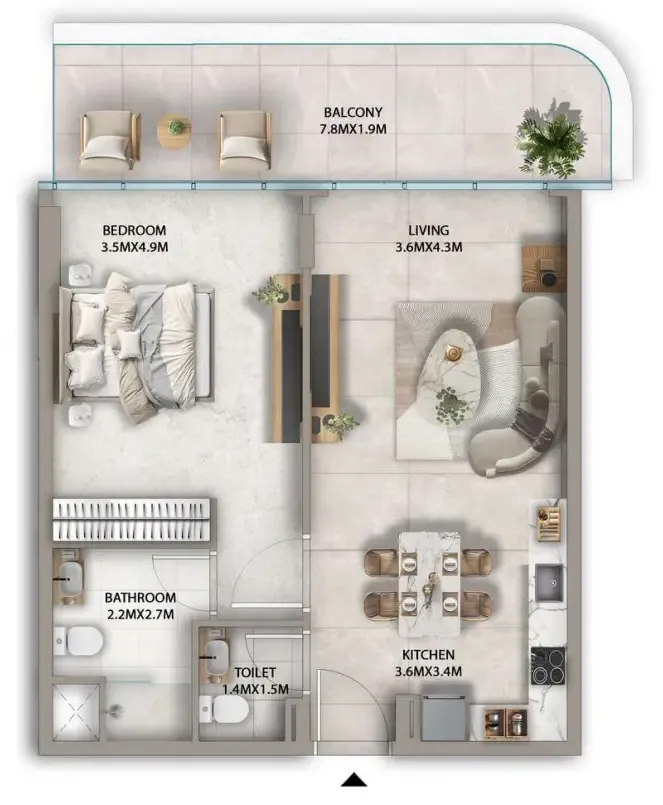 Karma Developers Antalya floor plan