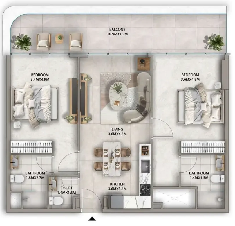Karma Developers Antalya floor plan