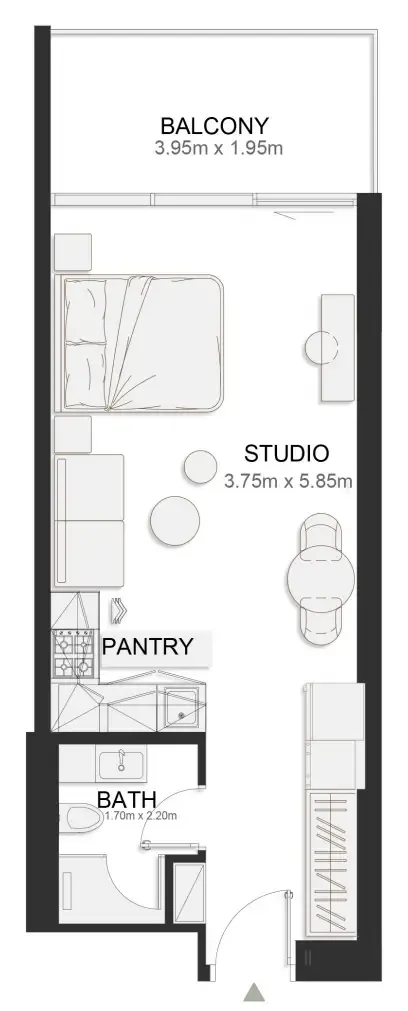 TownX Ashley Hills floor plan