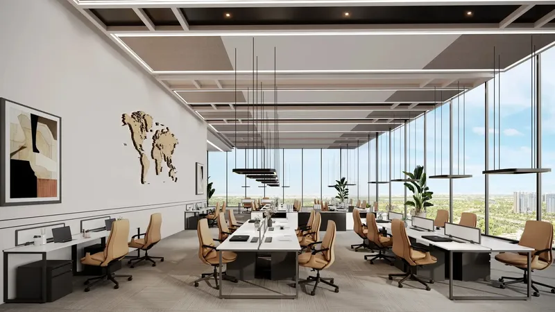 Interior at Aspirz in Dubai Sports City Dubai