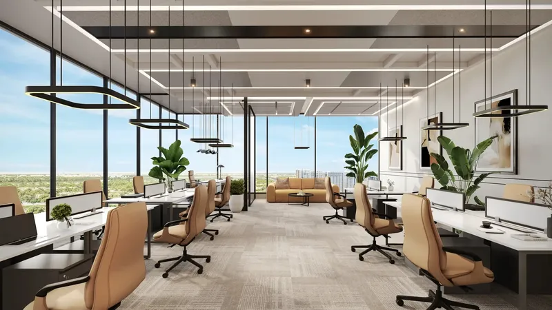 Interior at Aspirz in Dubai Sports City Dubai