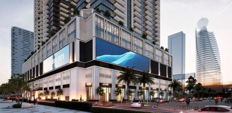 Exterior at Avenue Park Towers at Wasl 1 in Al Kifaf Dubai