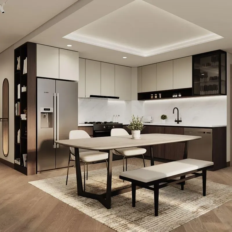 Interior at Avenue Park Towers at Wasl 1 in Al Kifaf Dubai
