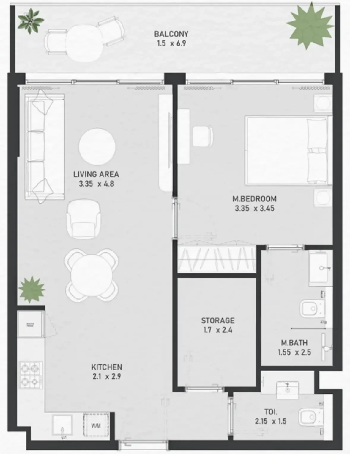 AYAT Development Ayami Residence floor plan