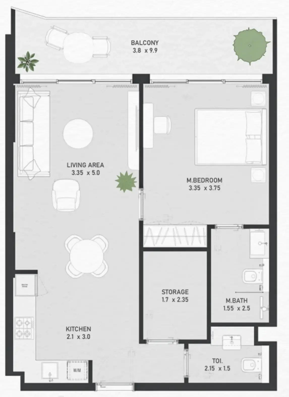 AYAT Development Ayami Residence floor plan