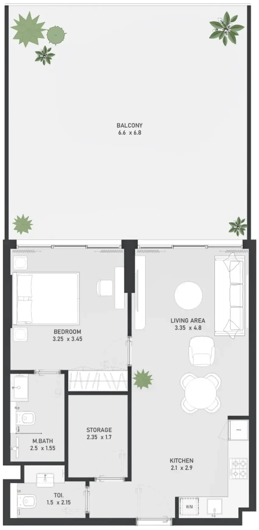 AYAT Development Ayami Residence floor plan