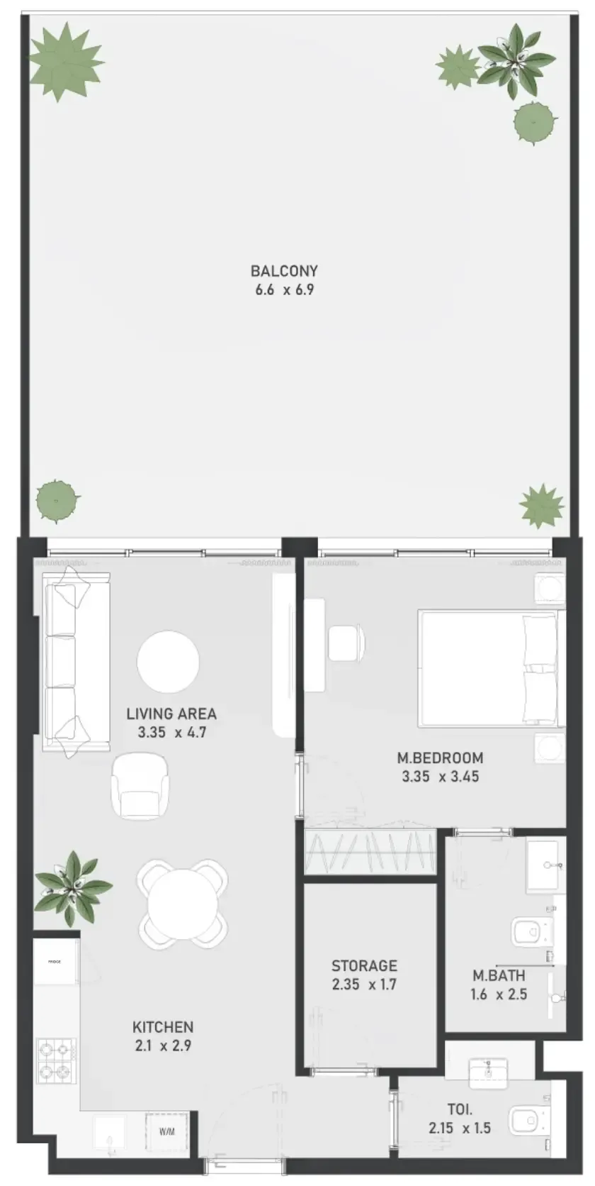 AYAT Development Ayami Residence floor plan