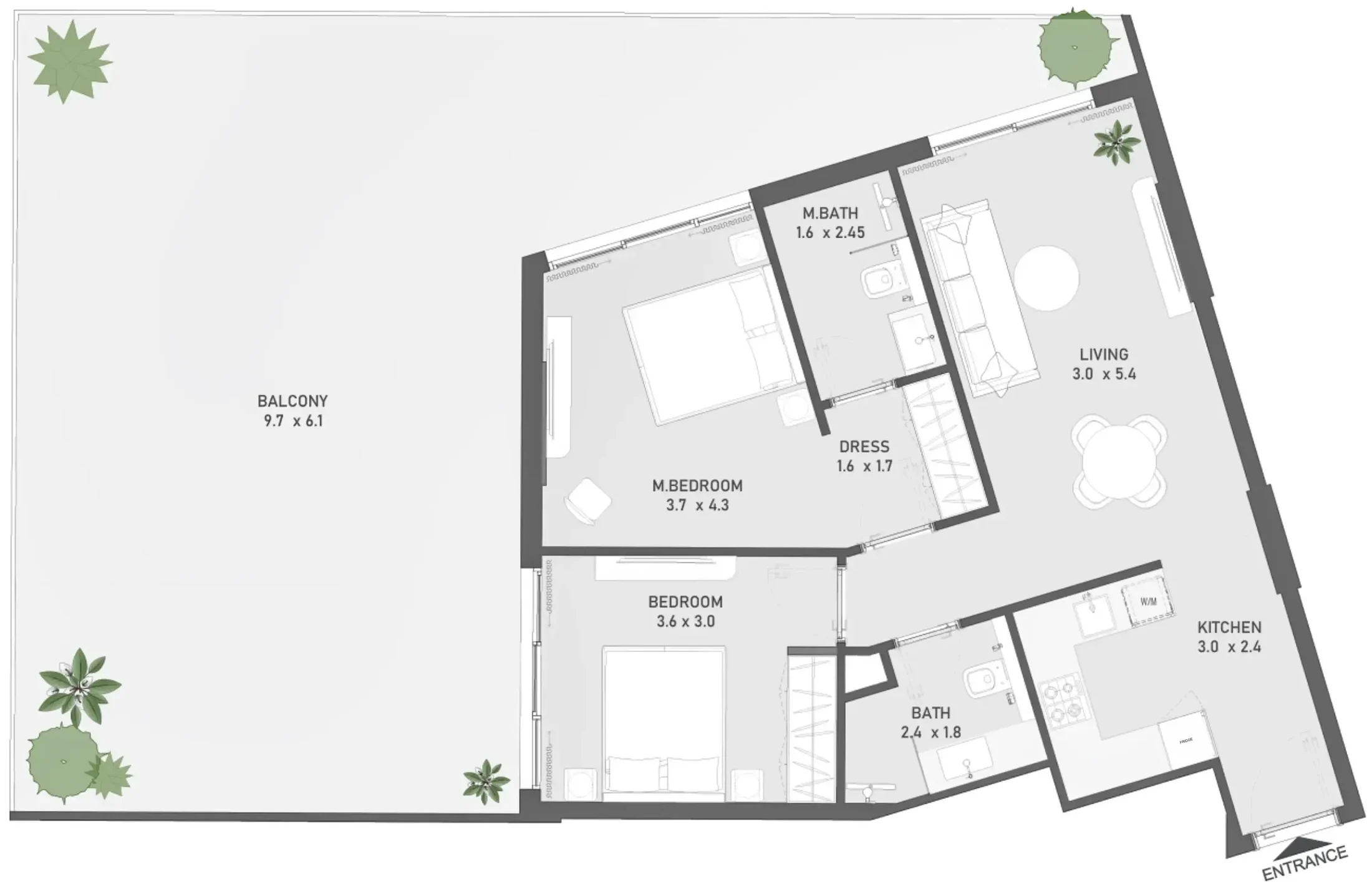 AYAT Development Ayami Residence floor plan