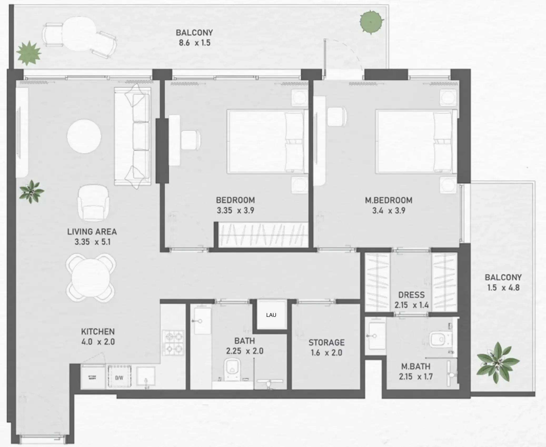 AYAT Development Ayami Residence floor plan