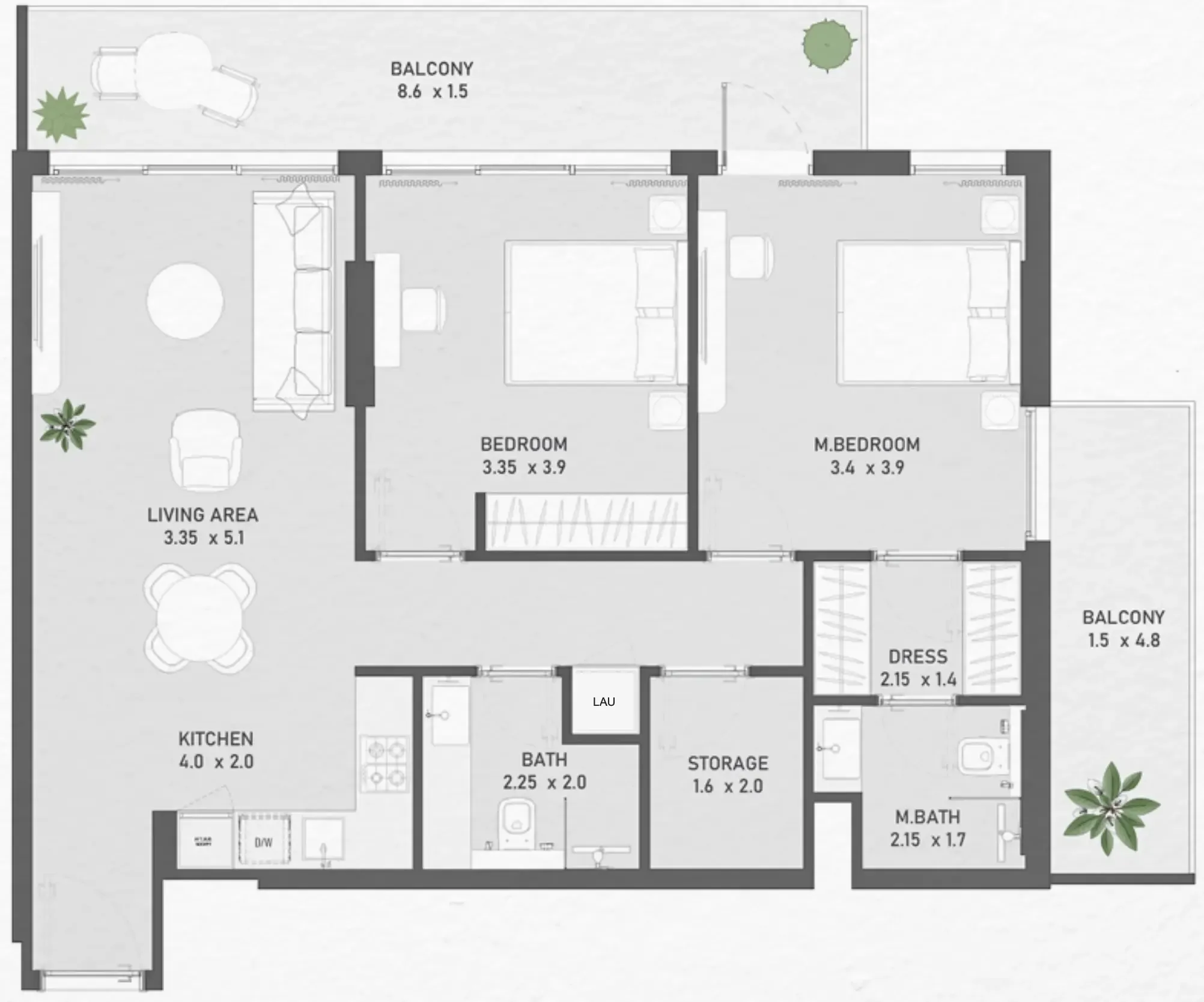 AYAT Development Ayami Residence floor plan