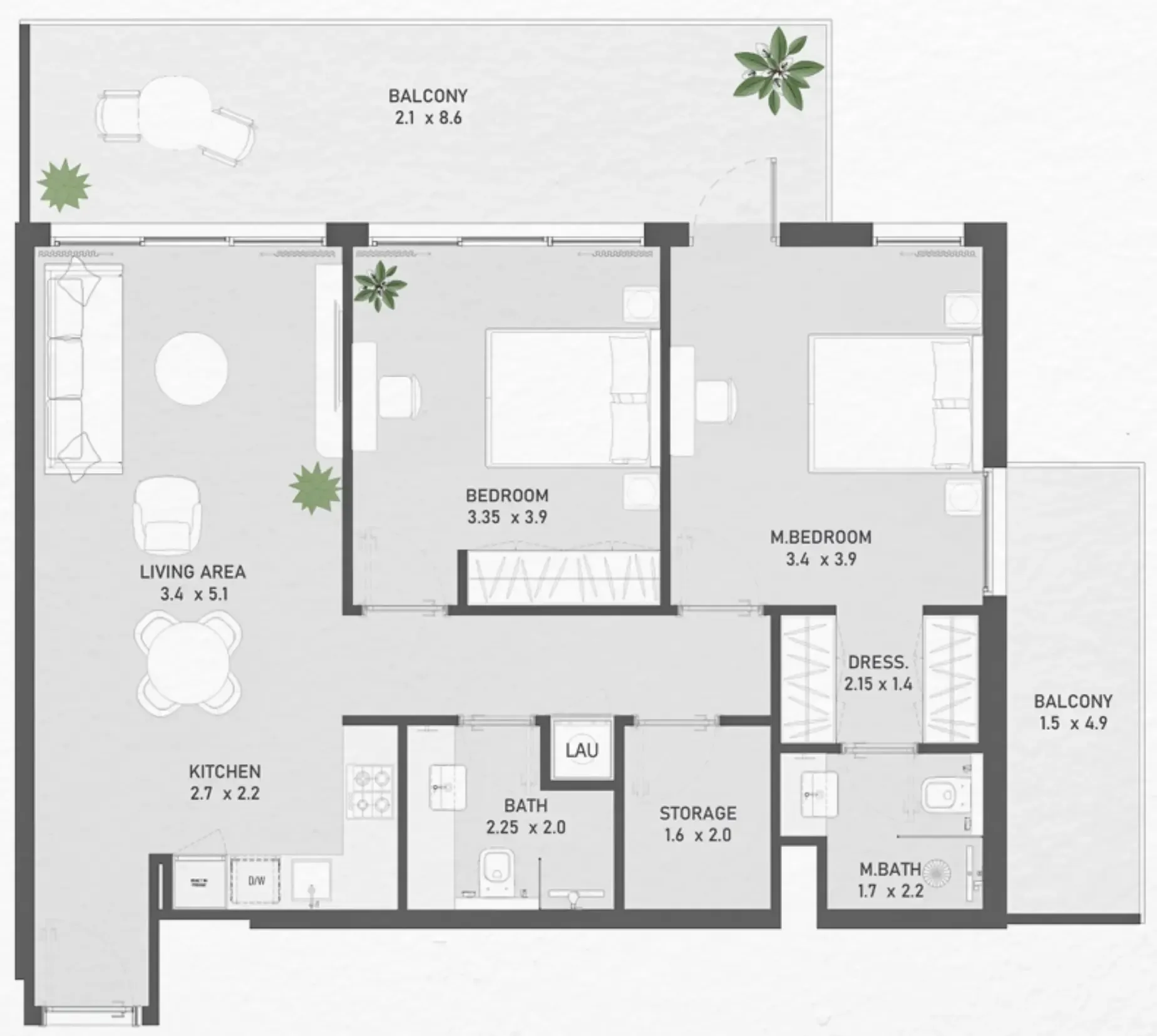 AYAT Development Ayami Residence floor plan