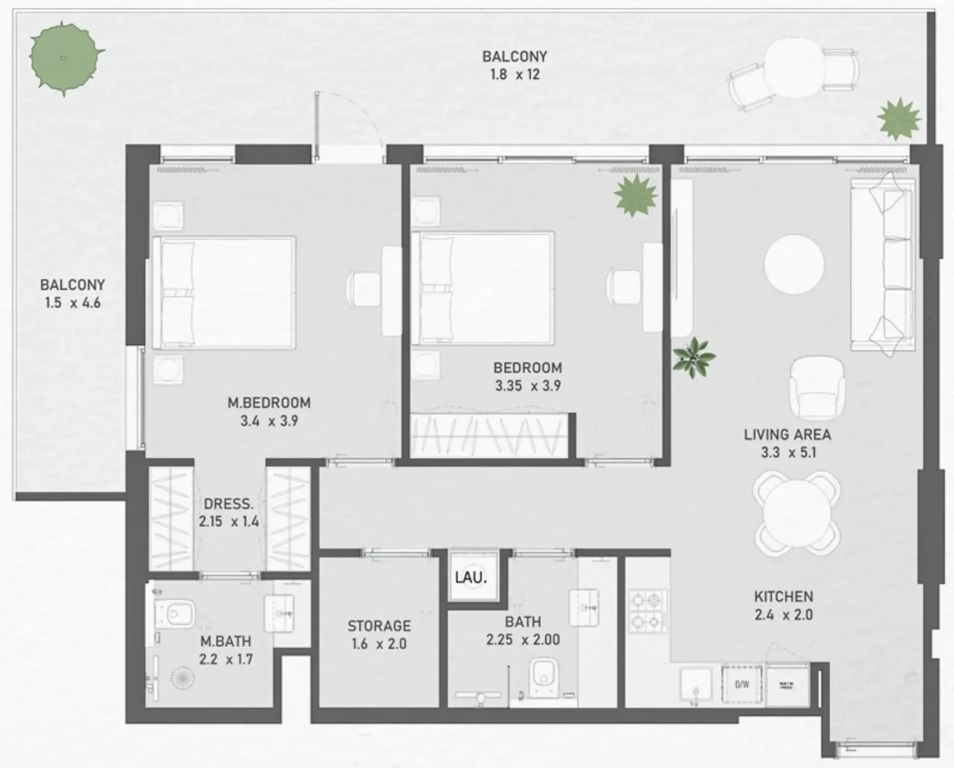 AYAT Development Ayami Residence floor plan