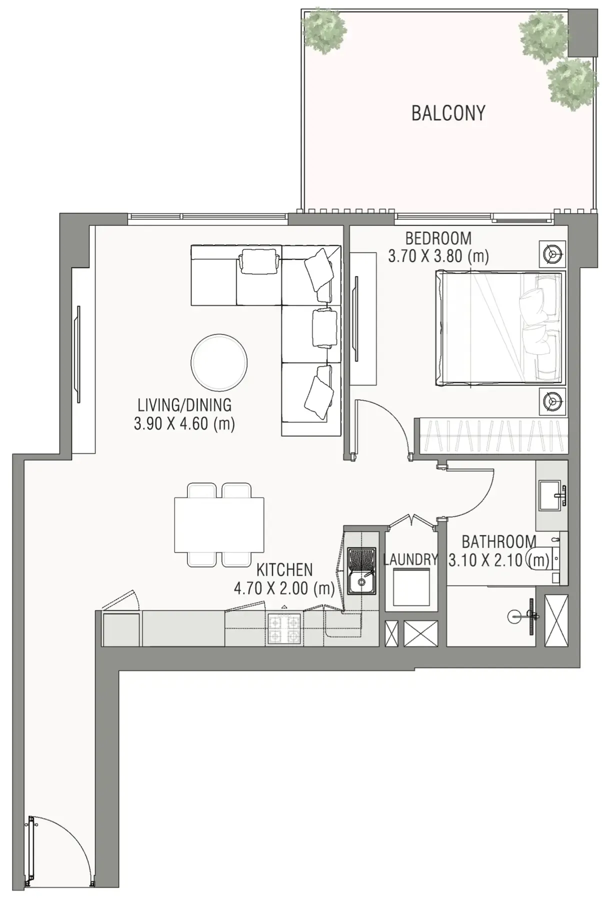 AYAT Development Ayamore Residence floor plan