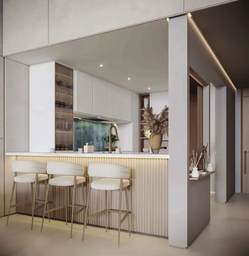 Interior at Ayamore Residence in Dubai Islands Dubai