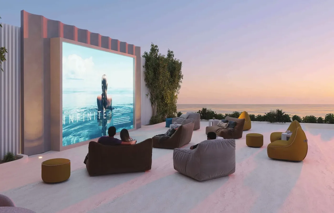 Outdoor Cinema amenity image at Ayamore Residence