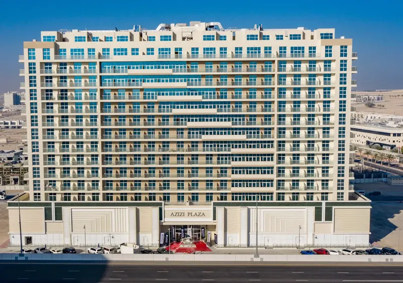 Exterior at Azizi Plaza in Jebel Ali Village Dubai