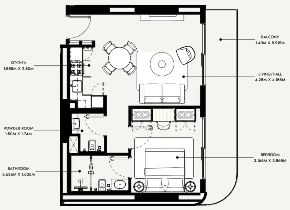 Azizi Azizi Rose floor plan
