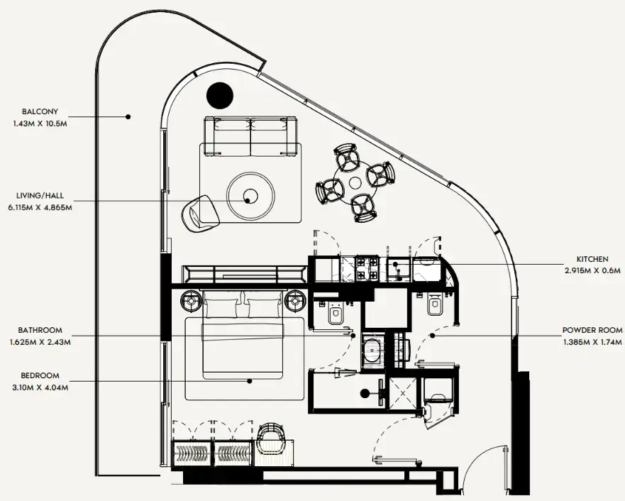 Azizi Azizi Rose floor plan