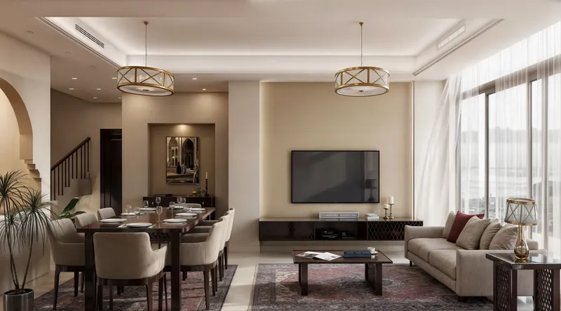 Interior at Bab Al Qasr Residence 31 in Abu Dhabi Abu Dhabi