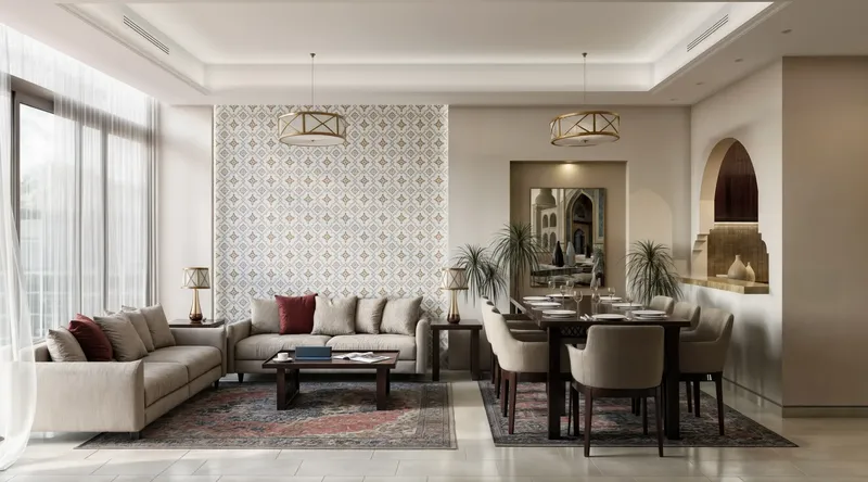 Interior at Bab Al Qasr Residence 31 in Abu Dhabi Abu Dhabi