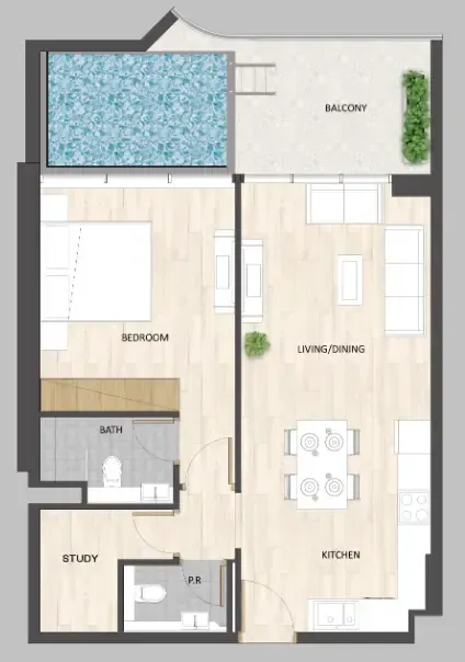 ARY & MAZ Developments Barari Palace floor plan