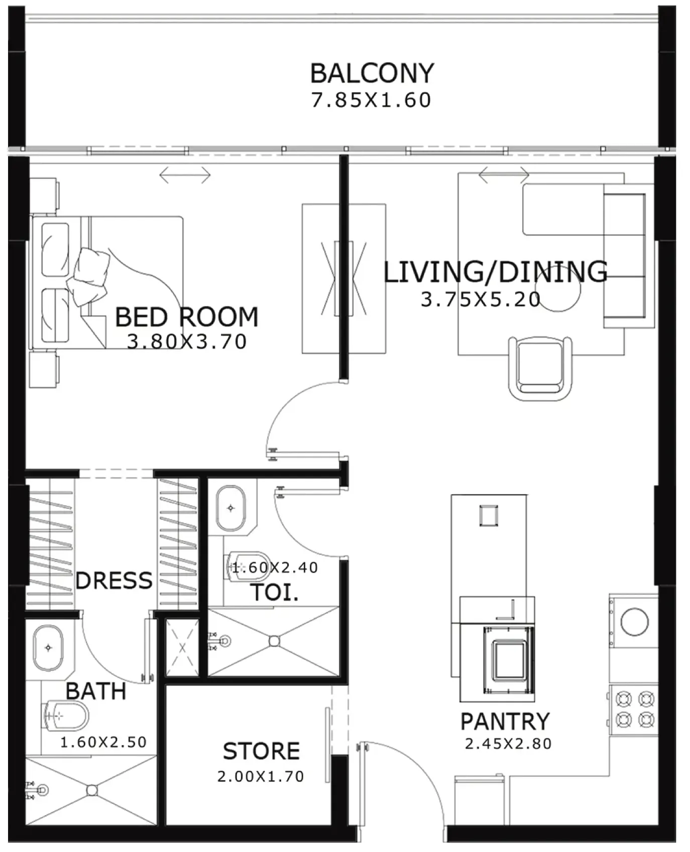 Zimaya Properties Belle Rêve floor plan